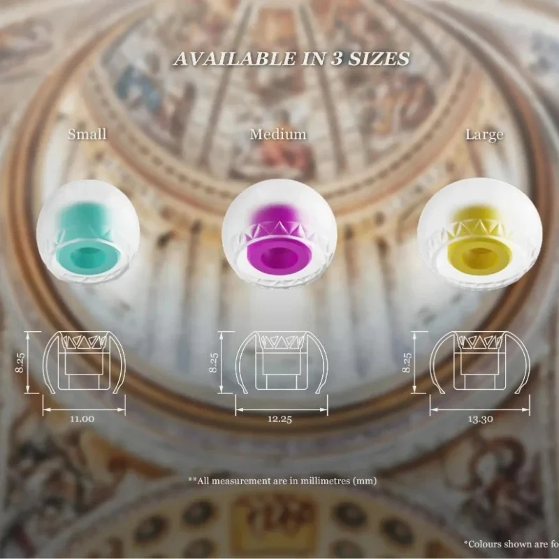 Original Eletech Baroque Stage Silicone in-ear Monitor Eartips Headphone Luxury Earbuds for HiFi ie200 TEA2 AKG N5005 Empire Ear
Original Eletech Baroque Stage Silicone in-ear Monitor Eartips Headphone Luxury Earbuds for HiFi ie200 TEA2 AKG N5005 Empire Ear