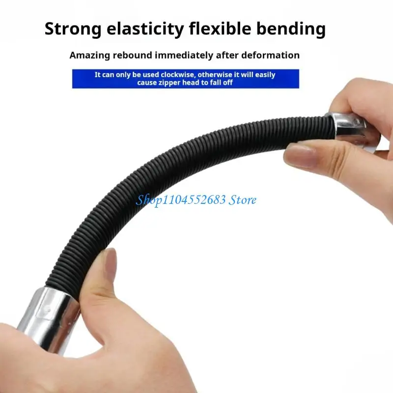3Pcs Electric Wrench Sleeve Extension Rod Bendable Flexible Extension Bar Rod
3Pcs Electric Wrench Sleeve Extension Rod Bendable Flexible Extension Bar Rod