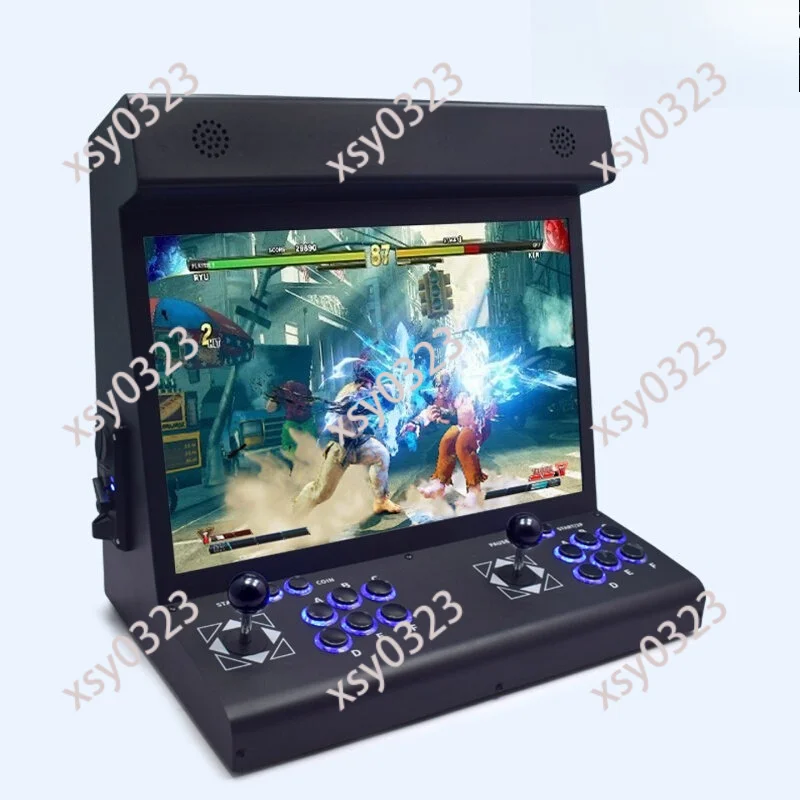 All-in-one Desktop Arcade Machine Dual Joystick Coin Slot Retro Gaming Console
All-in-one Desktop Arcade Machine Dual Joystick Coin Slot Retro Gaming Console