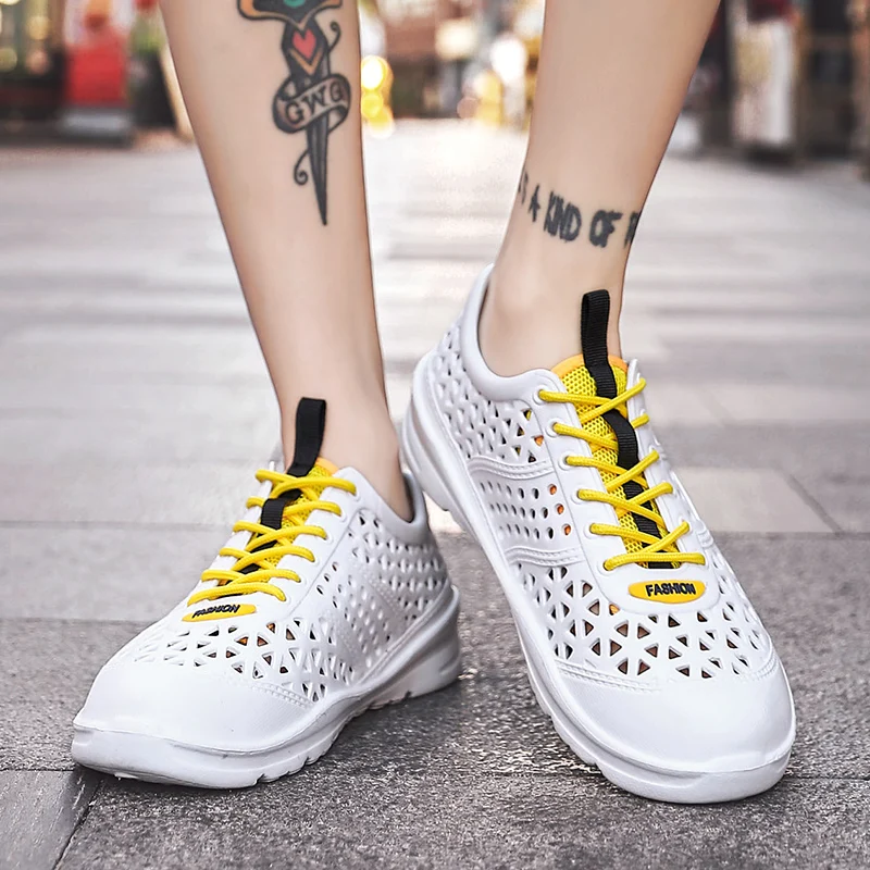 Men‘s Slides Sandals Outdoor Summer Hole Shoes Garden Shoes Man Casual Beach Sandalias Non-slip Sneakers Breathable Footwear
Men‘s Slides Sandals Outdoor Summer Hole Shoes Garden Shoes Man Casual Beach Sandalias Non-slip Sneakers Breathable Footwear