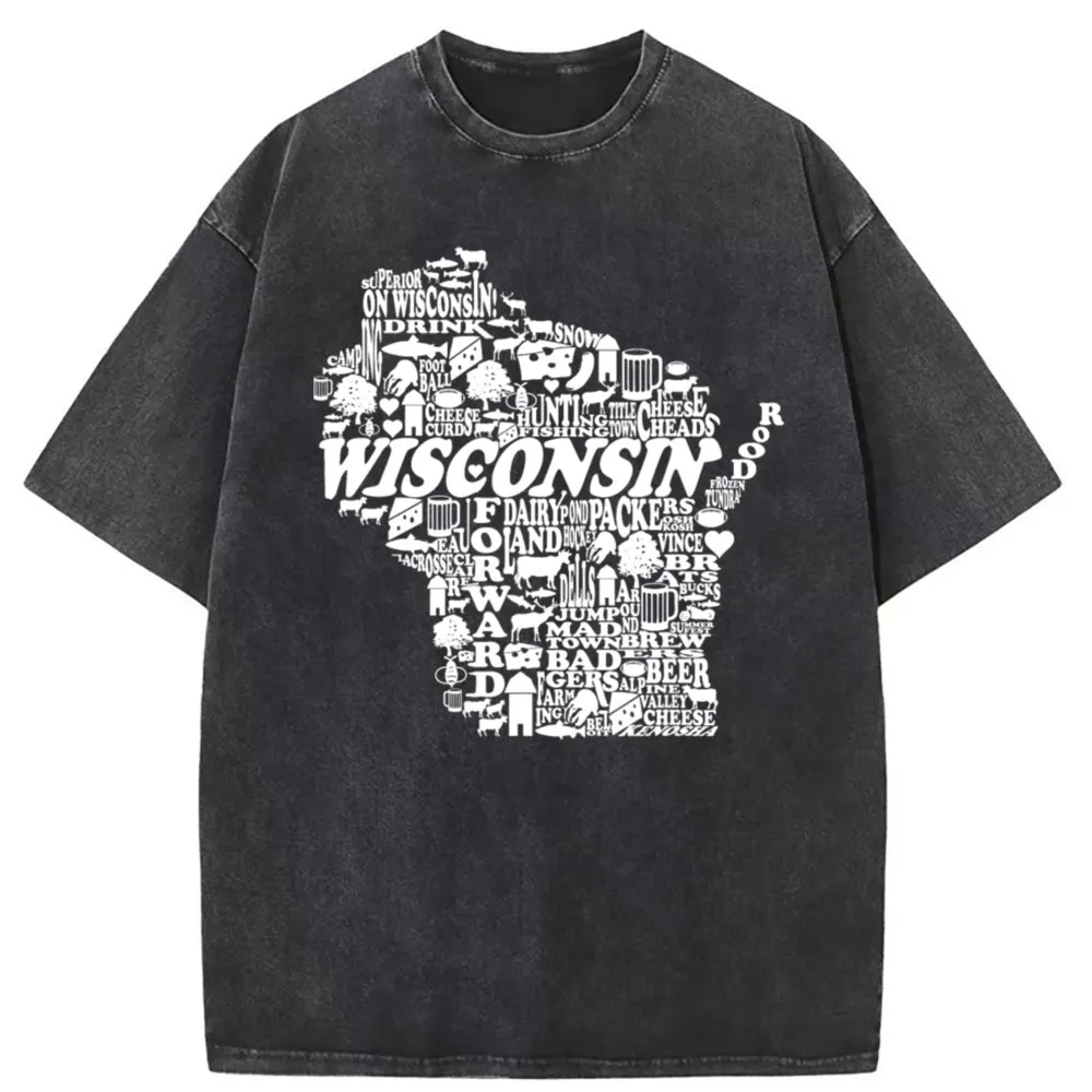 Wisconsin Home State T Shirts Male I Love Wisconsin Vintage Tee T Shirt Printed Sweatshirt Outdoor Sportswears
Wisconsin Home State T Shirts Male I Love Wisconsin Vintage Tee T Shirt Printed Sweatshirt Outdoor Sportswears