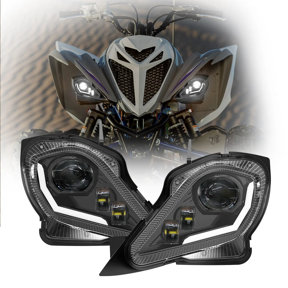 ATV LED Headlight Quad Bike Accessories for YFZ 450 450R Wolverine 350 UTV LED Headlamp
ATV LED Headlight Quad Bike Accessories for YFZ 450 450R Wolverine 350 UTV LED Headlamp