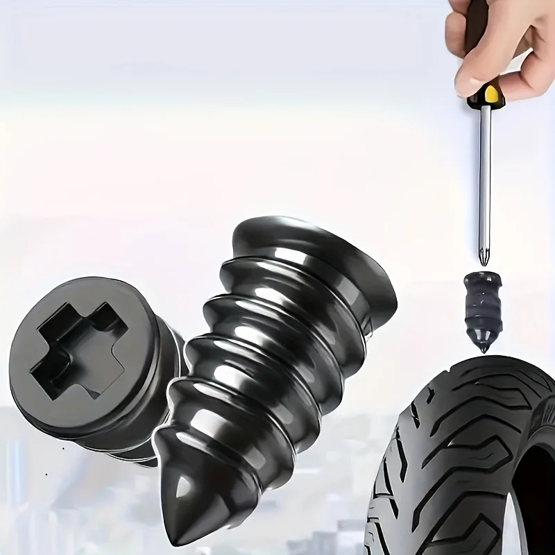 11PCS Vacuum Car Tyre Repair Rubber Nail Set Universal Tire Screw Tubeless Repair Tools Accessories Kit for Motorcycle Truck
11PCS Vacuum Car Tyre Repair Rubber Nail Set Universal Tire Screw Tubeless Repair Tools Accessories Kit for Motorcycle Truck