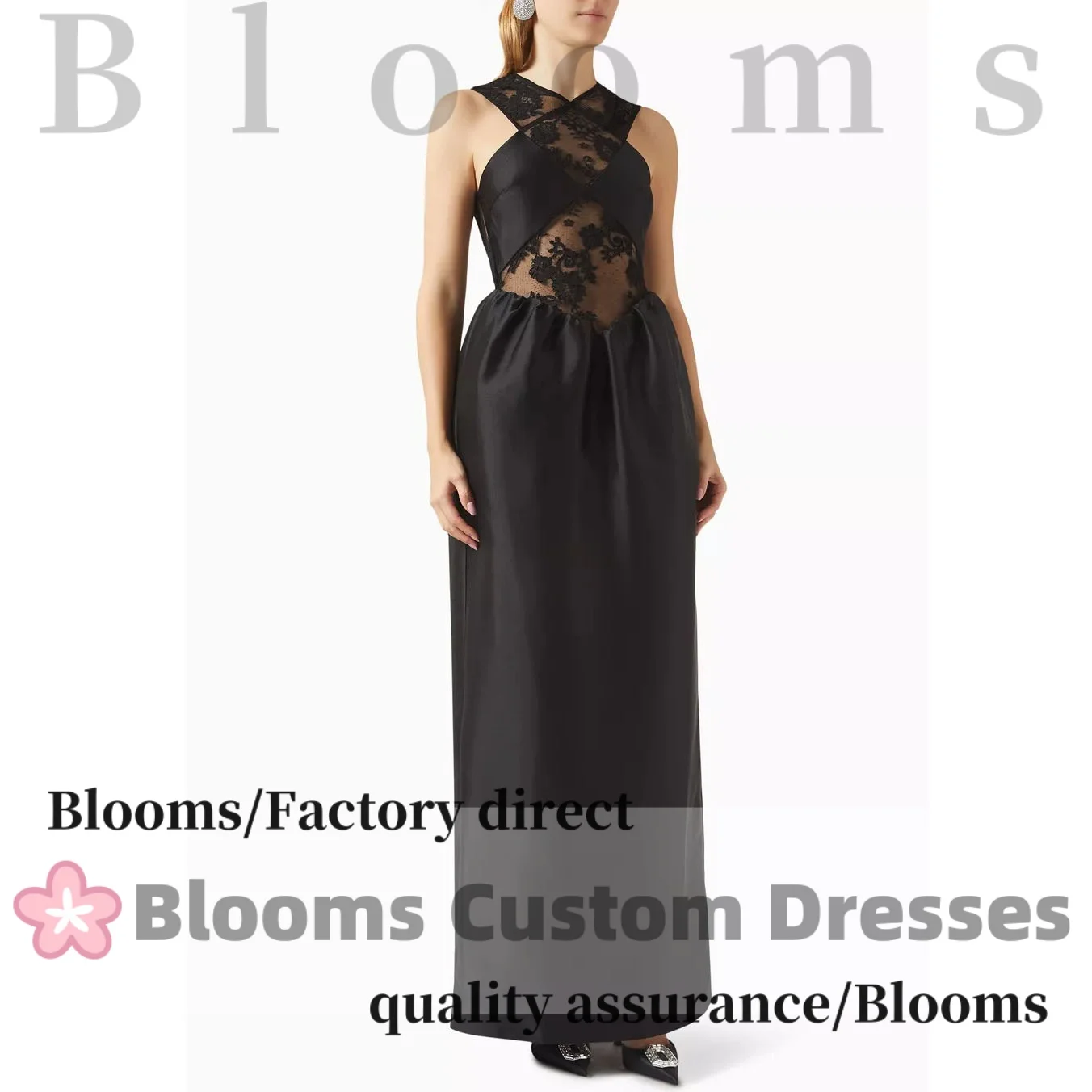 Customized Black See Through Floral Appliques Evening Dresses 2025 Back Slit Satin Women Wedding Elegant Party Dress Prom Gown
Customized Black See Through Floral Appliques Evening Dresses 2025 Back Slit Satin Women Wedding Elegant Party Dress Prom Gown
