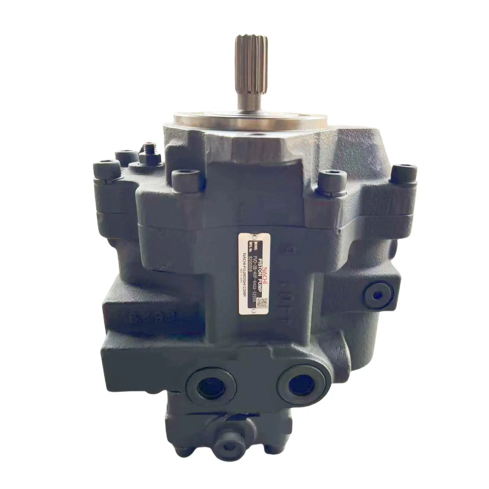 Excavator Main Hydraulic Pump Replacement Part PVD-2B-40P-6AG3-5220A Hydraulic Pump Assembly For Hitachi EX30 EX30-2
Excavator Main Hydraulic Pump Replacement Part PVD-2B-40P-6AG3-5220A Hydraulic Pump Assembly For Hitachi EX30 EX30-2
