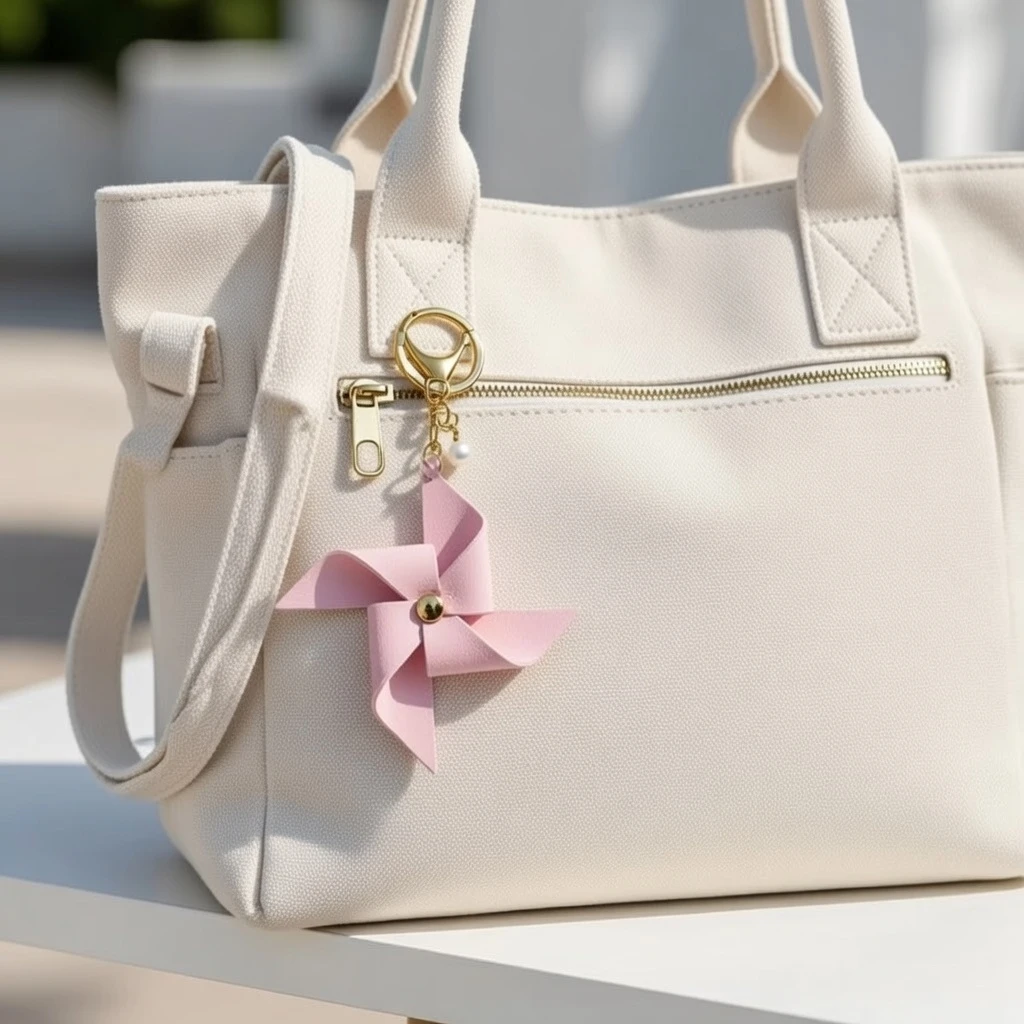 New Multi Exquisite Color Leather Windmill Keychain Hanging Bag Car Key Pendant Lightweight And Portable Decoration Women Gift
New Multi Exquisite Color Leather Windmill Keychain Hanging Bag Car Key Pendant Lightweight And Portable Decoration Women Gift