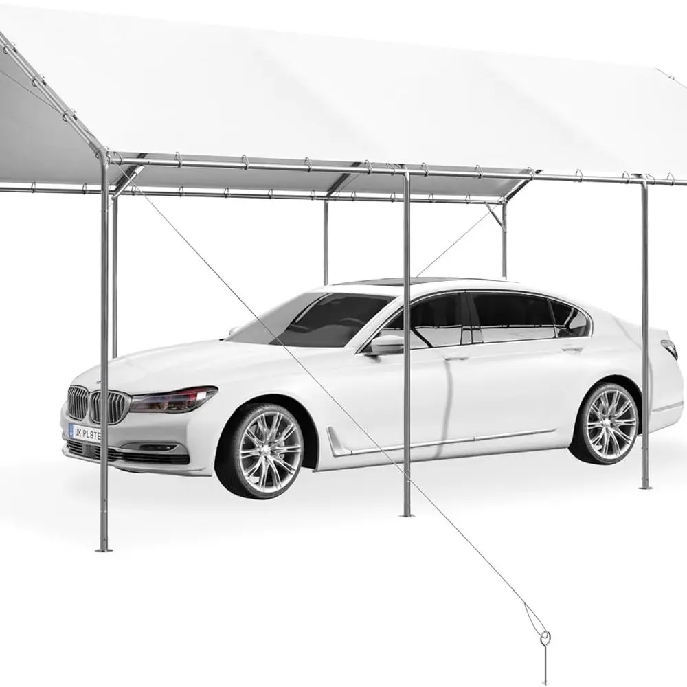 Сверхмощная палатка-карпорт с регулируемой высотой 12x20, водонепроницаемая и с защитой от ультрафиолета, белая
Сверхмощная палатка-карпорт с регулируемой высотой 12x20, водонепроницаемая и с защитой от ультрафиолета, белая