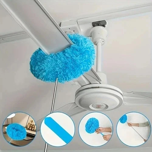 Extendable Microfiber Duster with Long Handle, Retractable Ceiling Fan Dust Cleaner, Adjustable Long Reach Cleaning Tool for Home Wall Corner
Extendable Microfiber Duster with Long Handle, Retractable Ceiling Fan Dust Cleaner, Adjustable Long Reach Cleaning Tool for Home Wall Corner