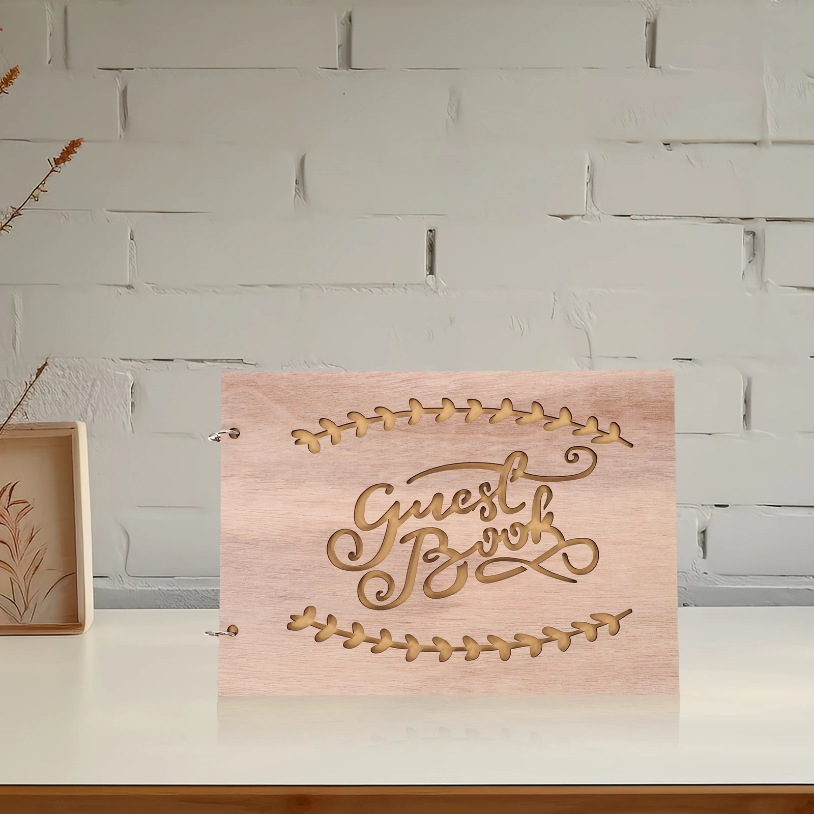 Wooden Wedding Guest Book Rustic Design Vacation Home Bachelorette Baby Shower Keepsake Notebook Photo Album 20 Pages Smooth
Wooden Wedding Guest Book Rustic Design Vacation Home Bachelorette Baby Shower Keepsake Notebook Photo Album 20 Pages Smooth