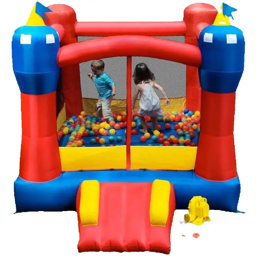Castle Magic Iatable Bounce House With Blower Premium Quality Indoor/Outdoor Portable - Sets Up In Seconds -
Castle Magic Iatable Bounce House With Blower Premium Quality Indoor/Outdoor Portable - Sets Up In Seconds -