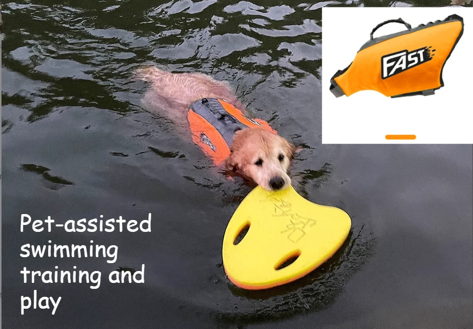 Auxiliary swimming training,Dog Harness style Life Jacket, Adjustable Reflective Safety Swimming Vest,
Auxiliary swimming training,Dog Harness style Life Jacket, Adjustable Reflective Safety Swimming Vest,