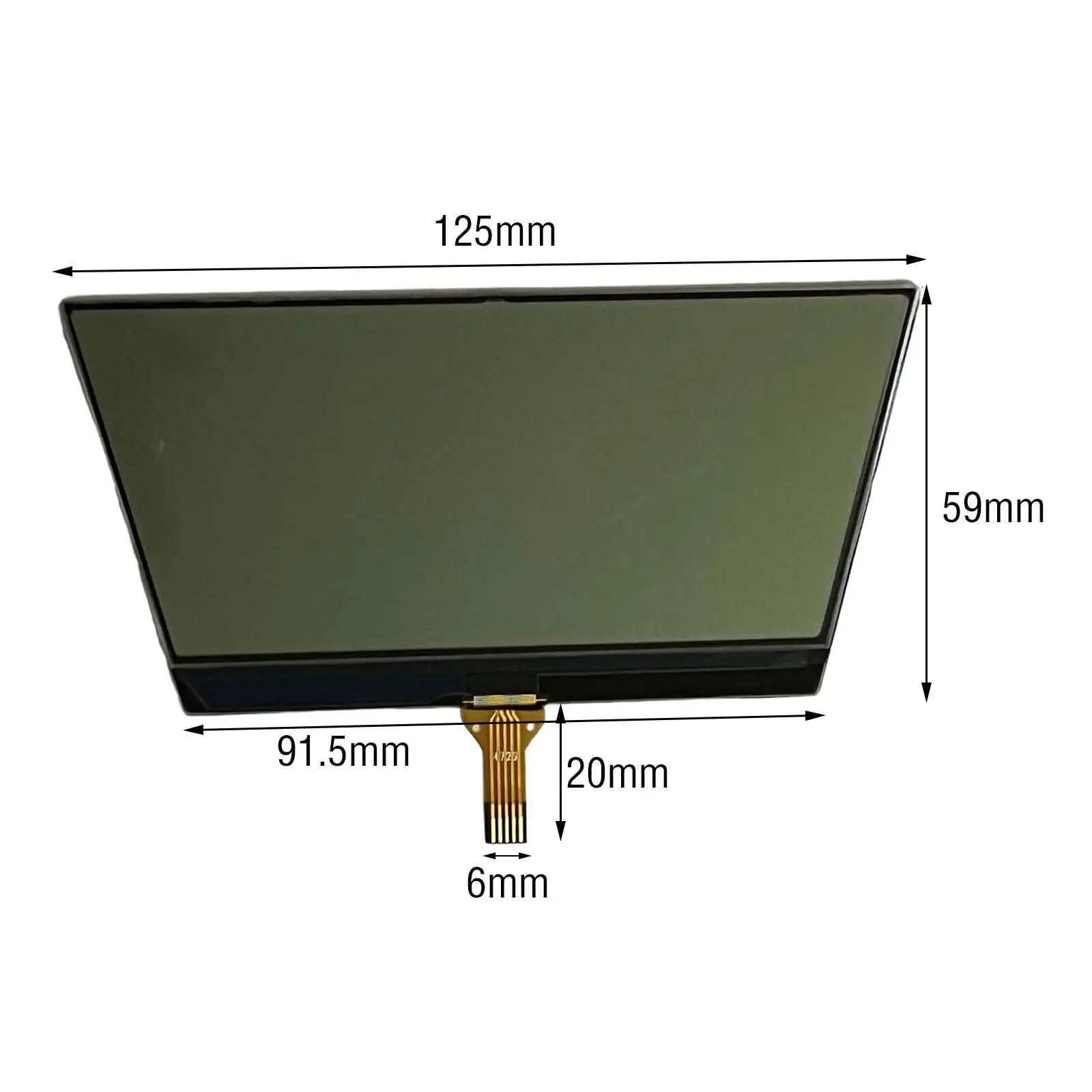 LCD Display Screen Speedometer LCD Screen Replacement Easy to Install Motorbike Odometer Gauge Screen for Monster 1100
LCD Display Screen Speedometer LCD Screen Replacement Easy to Install Motorbike Odometer Gauge Screen for Monster 1100
