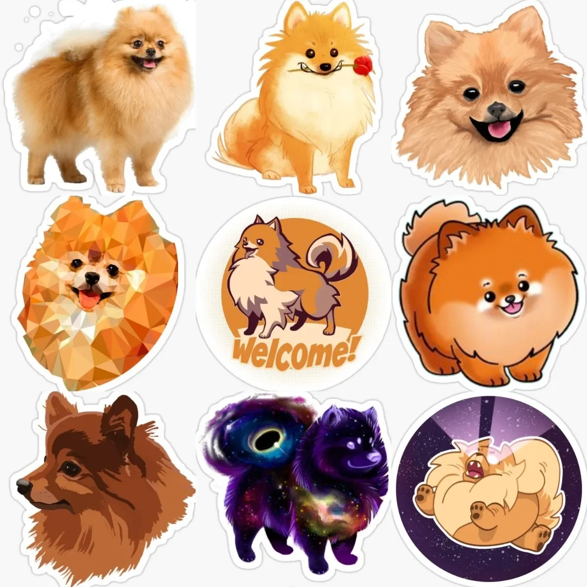 Cute Catoon Bomei Dog Art Sticker Laptop Accessories Motorcycle Helmet Wall Room Truck Glass Bicycle Van Decals Customizable
Cute Catoon Bomei Dog Art Sticker Laptop Accessories Motorcycle Helmet Wall Room Truck Glass Bicycle Van Decals Customizable