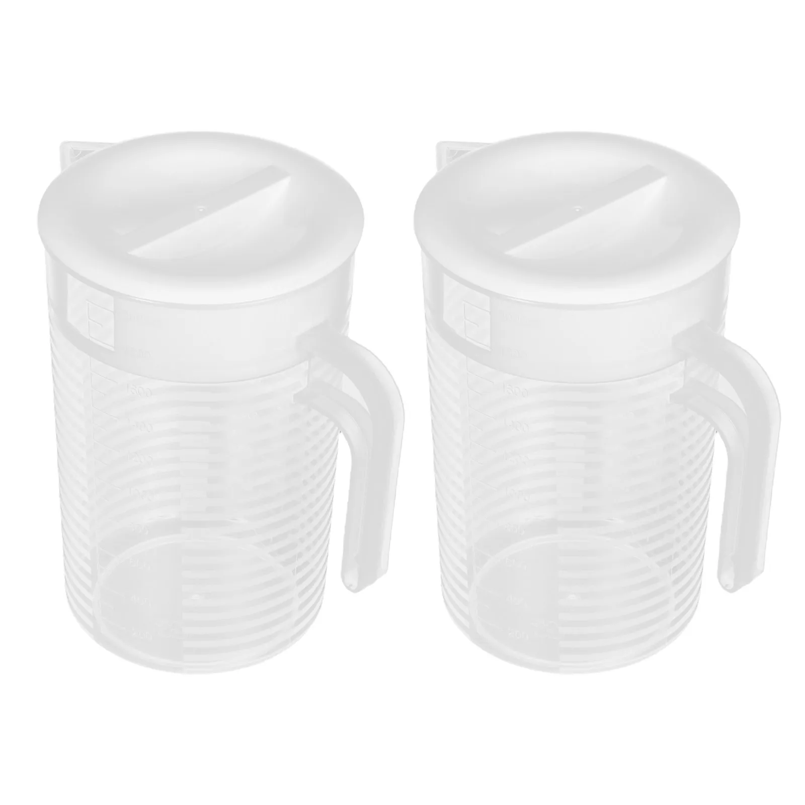 2Pcs Juice Pitcher 2L Water Jug Fridge Sealed Lid Transparent Material Milk Tea Container Ice Beverage Storage
2Pcs Juice Pitcher 2L Water Jug Fridge Sealed Lid Transparent Material Milk Tea Container Ice Beverage Storage