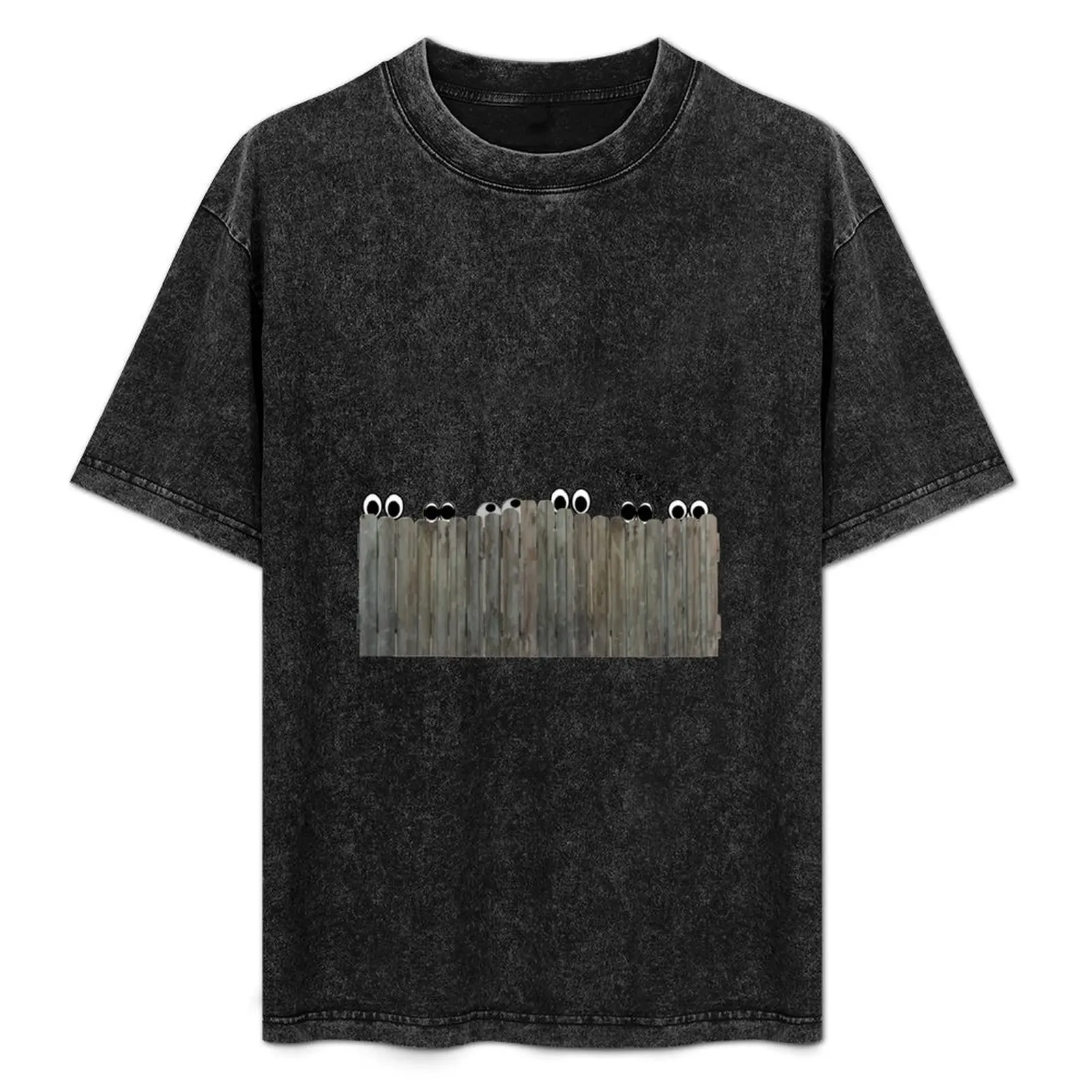 Spooky Eyes peeking over Fence T-Shirt oversized cheap stuff essential t shirt anime clothes mens t shirts casual stylish
Spooky Eyes peeking over Fence T-Shirt oversized cheap stuff essential t shirt anime clothes mens t shirts casual stylish