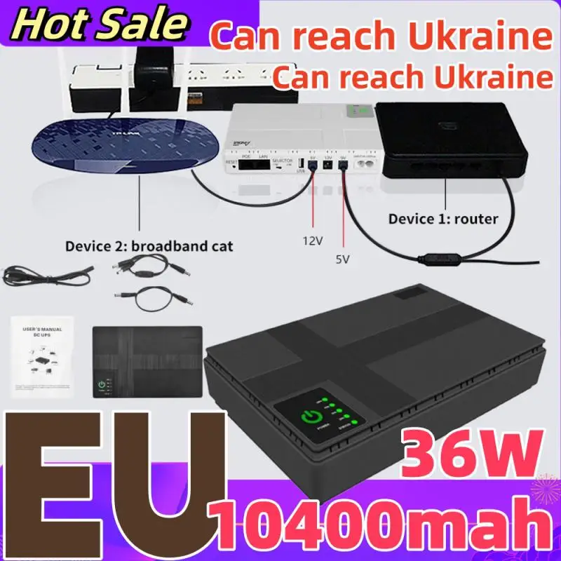 DC 1018p фрезерный аккумулятор для мини-маршрутизатора, непрерывный источник питания DC1018p, 10400 мАч, литий-ионный Резервный аккумулятор
DC 1018p фрезерный аккумулятор для мини-маршрутизатора, непрерывный источник питания DC1018p, 10400 мАч, литий-ионный Резервный аккумулятор