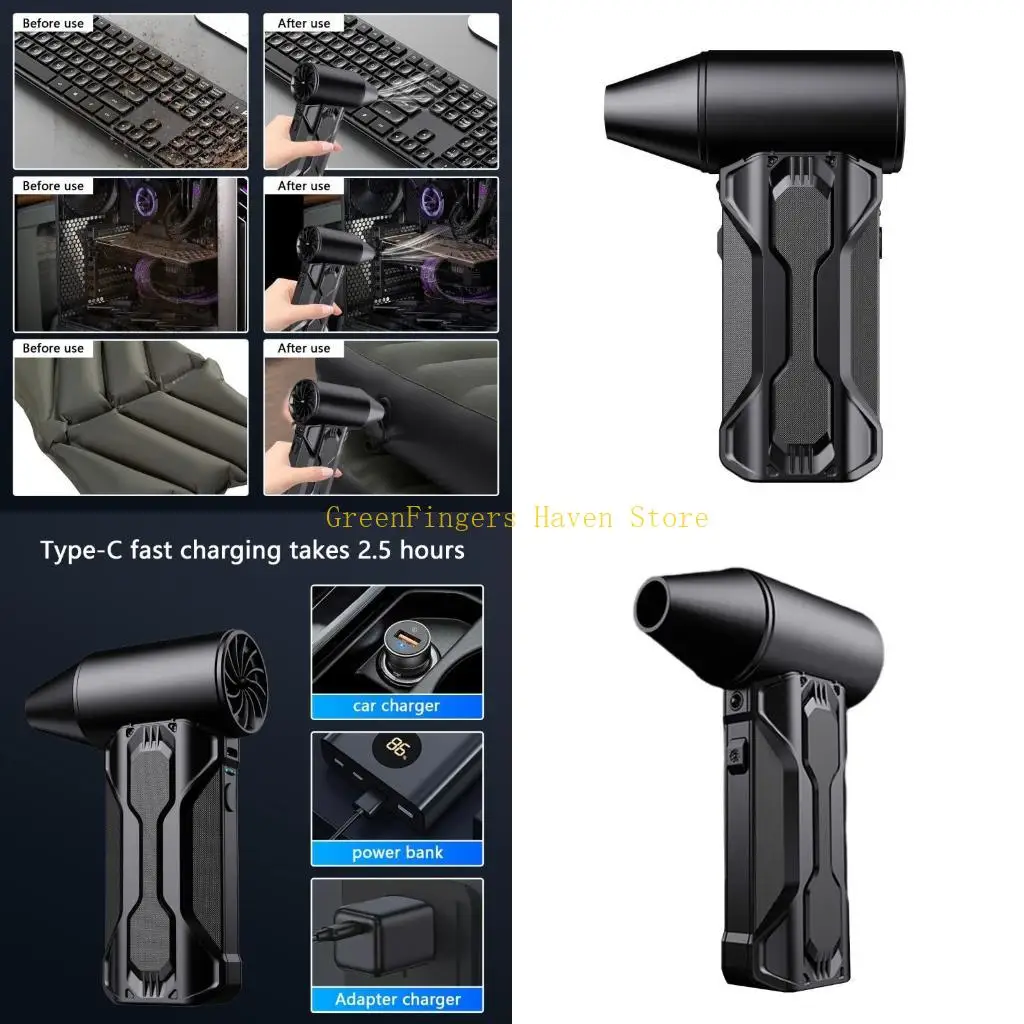 F68D Перезаряжаемая беспроводная воздуходувка Duster 130000RPM для электроники Home & Car Использование 
F68D Перезаряжаемая беспроводная воздуходувка Duster 130000RPM для электроники Home & Car Использование