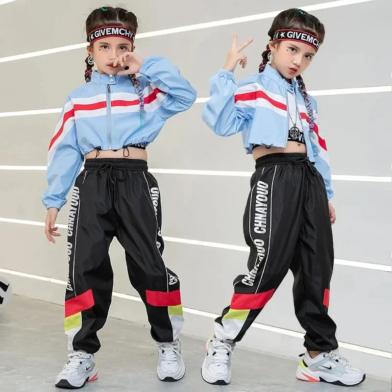 Hip Hop Dance Costumes, Long Sleeved Jackets, Black Pants, Street Stage Costumes, Children's Dance
Hip Hop Dance Costumes, Long Sleeved Jackets, Black Pants, Street Stage Costumes, Children's Dance