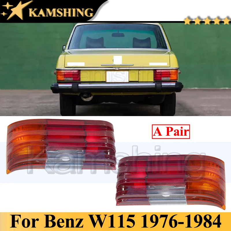 Kamshing пара задних фонарей заднего бампера задний фонарь для Benz W115 1976-1984 задний фонарь задний фонарь стоп-сигнал задний указатель поворота
Kamshing пара задних фонарей заднего бампера задний фонарь для Benz W115 1976-1984 задний фонарь задний фонарь стоп-сигнал задний указатель поворота