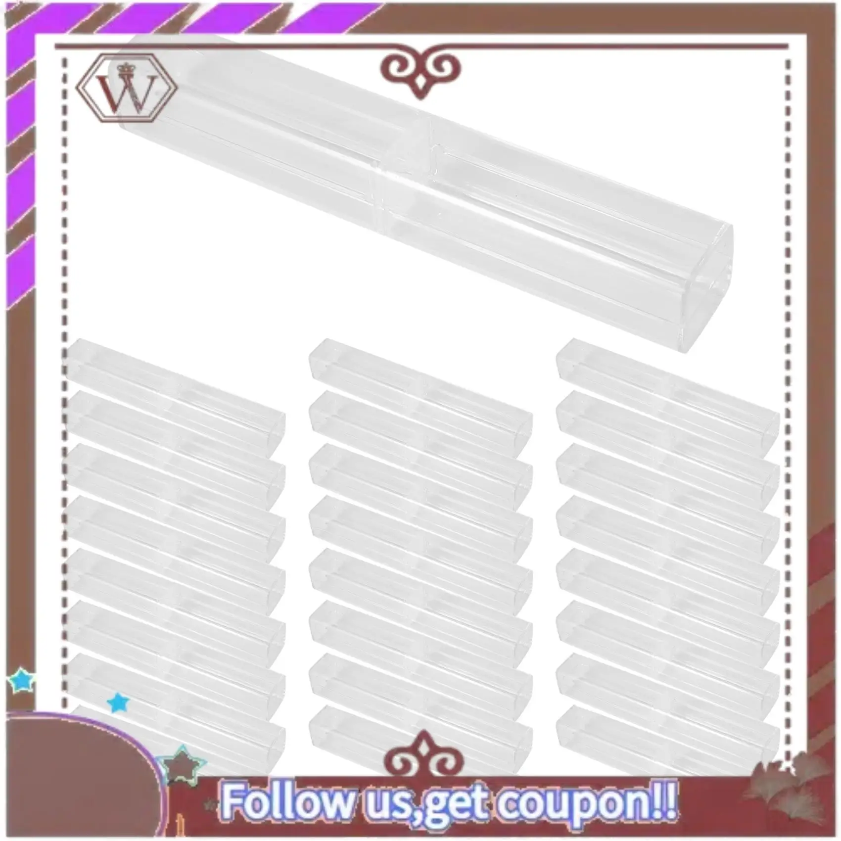 ABBG-25Pcs Plastic Clear Pen Case Gift Empty School Office Collection Set Pen Container Storage For Father's Day Mother's Day
ABBG-25Pcs Plastic Clear Pen Case Gift Empty School Office Collection Set Pen Container Storage For Father's Day Mother's Day