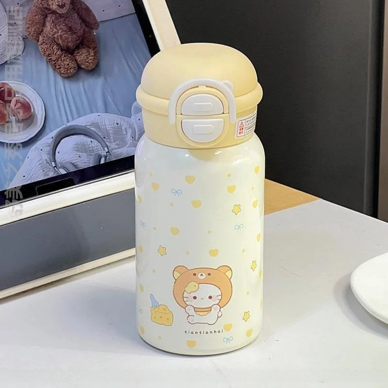 Cute Themed Double Sided Portable Water Bottle for Women High Aesthetic Value Insulated Stainl Steel Carry Handle
Cute Themed Double Sided Portable Water Bottle for Women High Aesthetic Value Insulated Stainl Steel Carry Handle