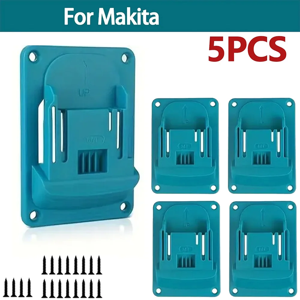 1/5PCS Tool Drill Mount Holder Compatible for Makita 18V Li-ion Drills, Heavy Duty ABS Tools Wall Dock Hanger for Workshop
1/5PCS Tool Drill Mount Holder Compatible for Makita 18V Li-ion Drills, Heavy Duty ABS Tools Wall Dock Hanger for Workshop