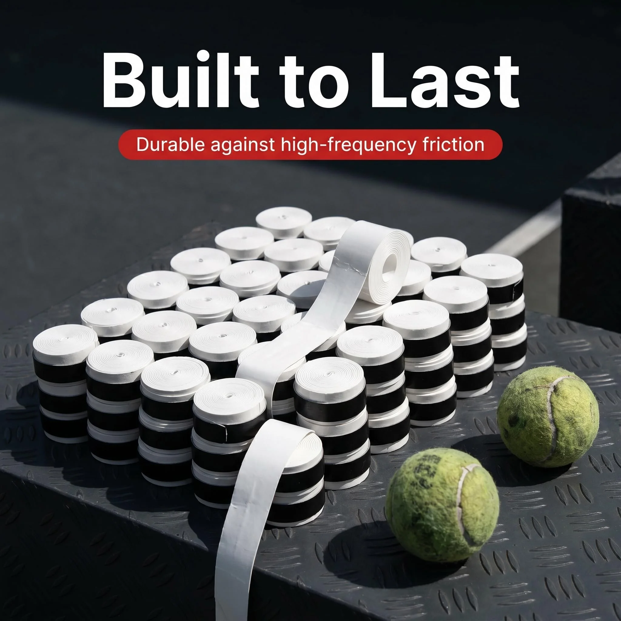 30Pcs Tennis Padel Racket Overgrips Solid White No Hole Black Border Sweat Absorbent Anti Slip Replacement Grip Tape
30Pcs Tennis Padel Racket Overgrips Solid White No Hole Black Border Sweat Absorbent Anti Slip Replacement Grip Tape