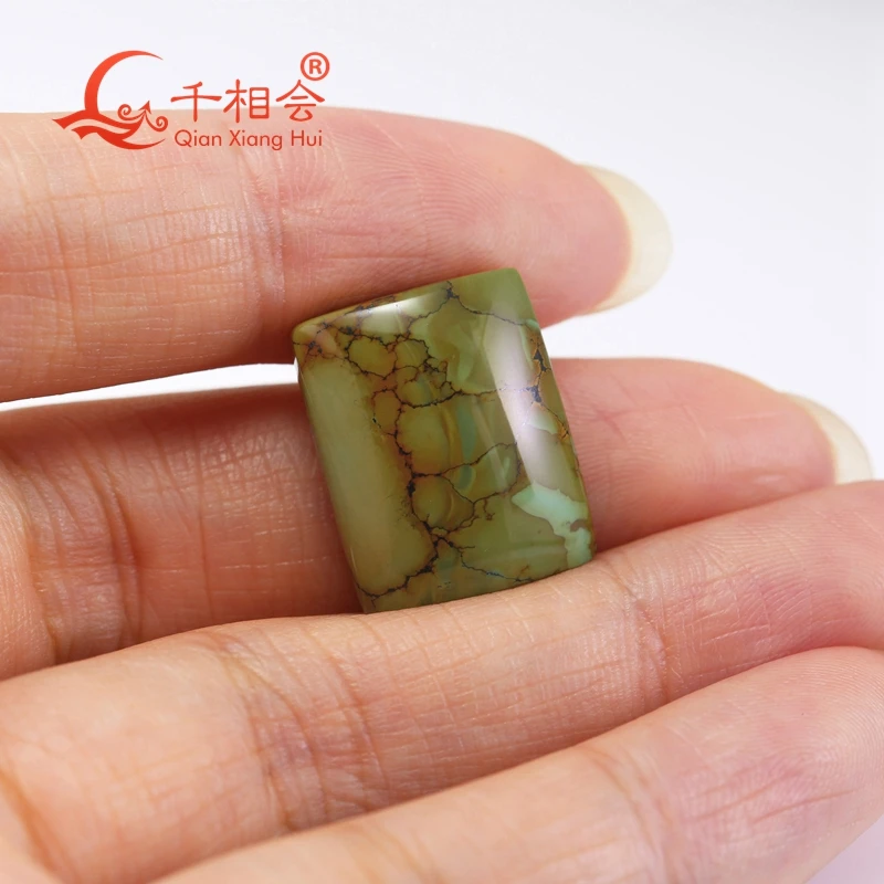 Natural Turquoise Gemstone 2.55ct 17.1ct Brown Green Color Pattern Rectangle Cabochon Loose Jewelry Stone GTC Certified
Natural Turquoise Gemstone 2.55ct 17.1ct Brown Green Color Pattern Rectangle Cabochon Loose Jewelry Stone GTC Certified