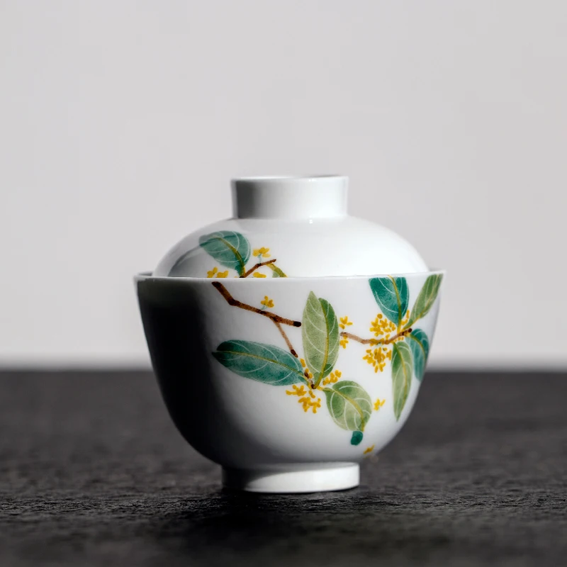 Hand-Painted Ceramic Tea Bowl with Lotus Design Creative Handmade Gift from Jingdezhen Glazed under Color Porcelain Serving Set
Hand-Painted Ceramic Tea Bowl with Lotus Design Creative Handmade Gift from Jingdezhen Glazed under Color Porcelain Serving Set