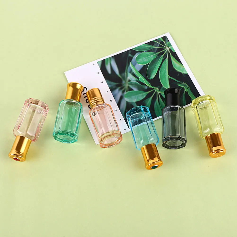 6Pcs 6Ml Essential Oil Roller Bottle Refillable Glass Travel Bottle Subpackaging Empty Container for Perfume Sample Vials
6Pcs 6Ml Essential Oil Roller Bottle Refillable Glass Travel Bottle Subpackaging Empty Container for Perfume Sample Vials