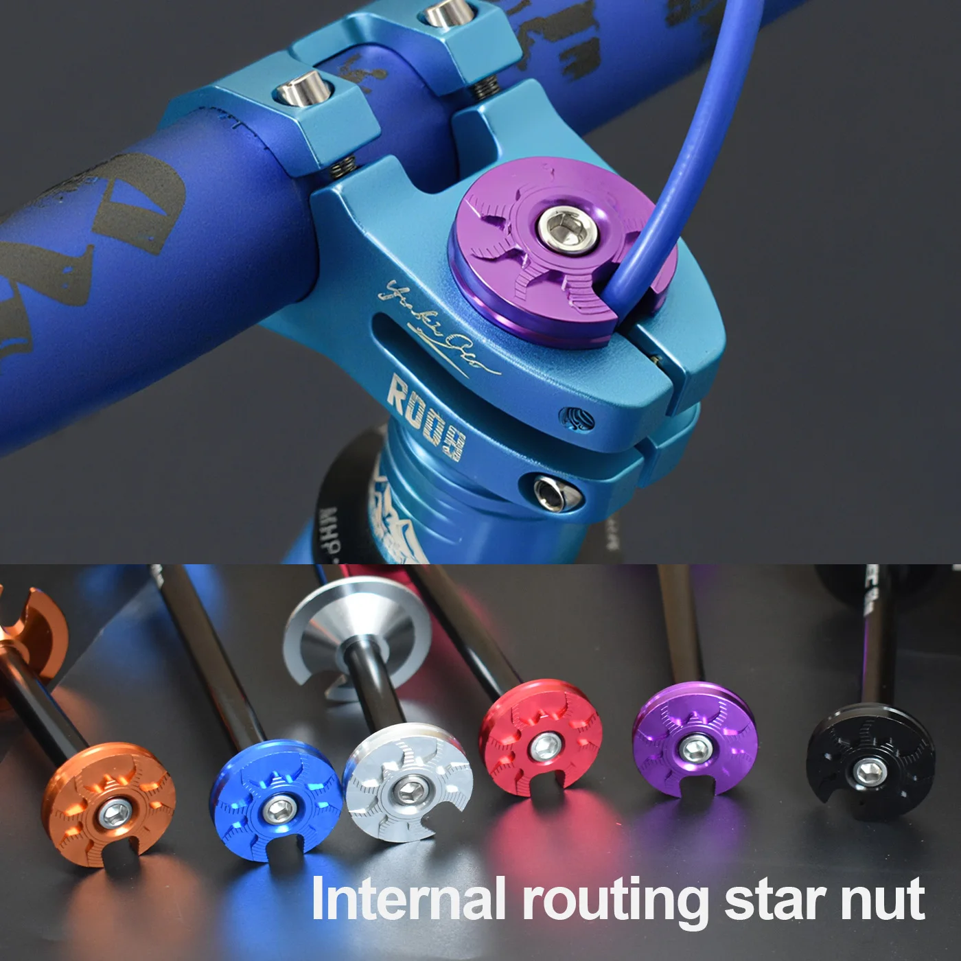 Крышка рулевой колонки KRSEC CNC из алюминия для конусных рулевых колонок с внутренней проводкой тросов для MTB и дёрт-джамп велосипедов
Крышка рулевой колонки KRSEC CNC из алюминия для конусных рулевых колонок с внутренней проводкой тросов для MTB и дёрт-джамп велосипедов