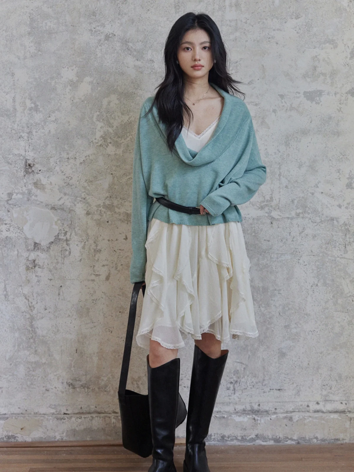 Ele Deep V Ne Wool Knit Sweater Women's Autumn New Sle Cool Design Comfortable Breathable Long Sve Casual Top
Ele Deep V Ne Wool Knit Sweater Women's Autumn New Sle Cool Design Comfortable Breathable Long Sve Casual Top