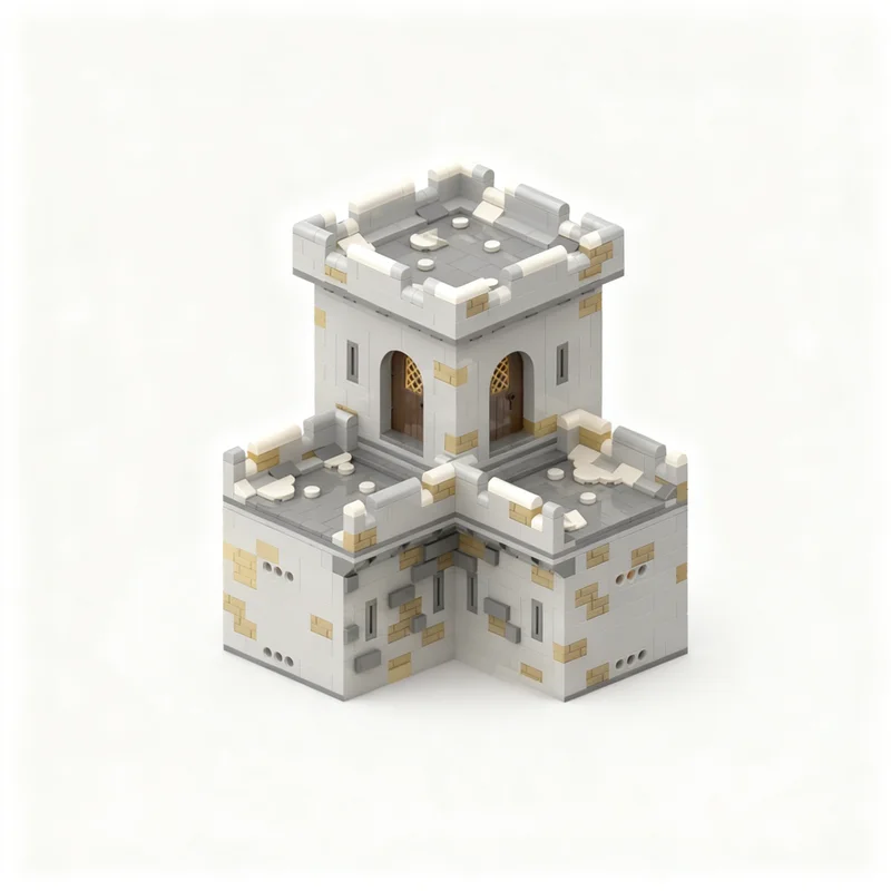 1589PCS MOC Medieval Castle Brick Creation 007 Inner Wall Tower Winter Model Display Assembly Building Blocks DIY Decor Gift Set
1589PCS MOC Medieval Castle Brick Creation 007 Inner Wall Tower Winter Model Display Assembly Building Blocks DIY Decor Gift Set