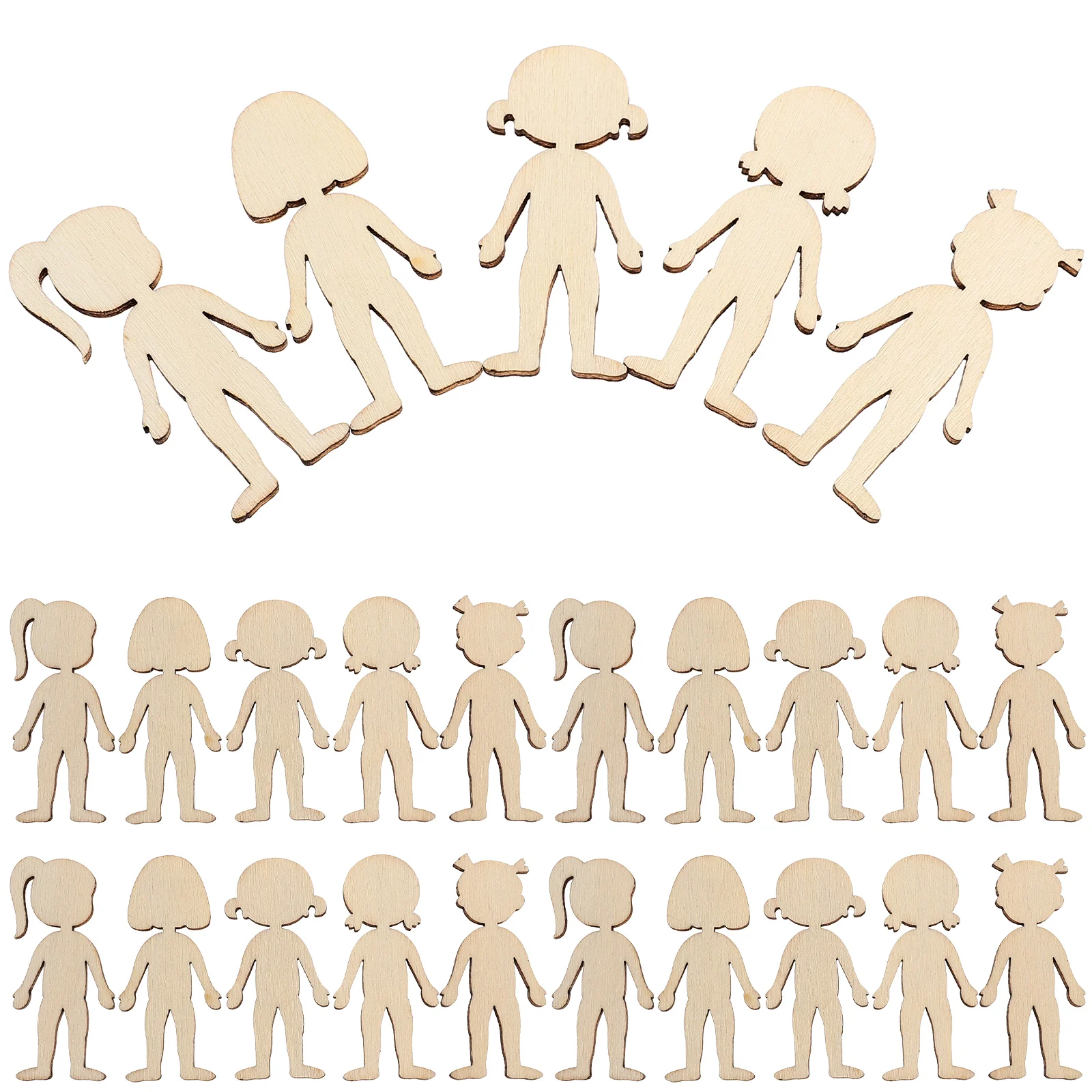 50 Pcs Wood Cutouts Wooden Craft Decorations Chips Number Unfinished DIY Figure Graffiti Slices Hand-painted Baby
50 Pcs Wood Cutouts Wooden Craft Decorations Chips Number Unfinished DIY Figure Graffiti Slices Hand-painted Baby