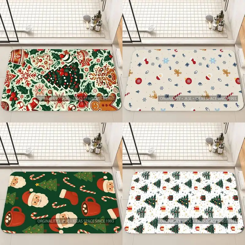 Christmas-Themed Pattern Mat Living Room Decoration Home Sofa Non-Slip Carpet Study Bedroom Tatami Children'S Soft Floor Mat
Christmas-Themed Pattern Mat Living Room Decoration Home Sofa Non-Slip Carpet Study Bedroom Tatami Children'S Soft Floor Mat