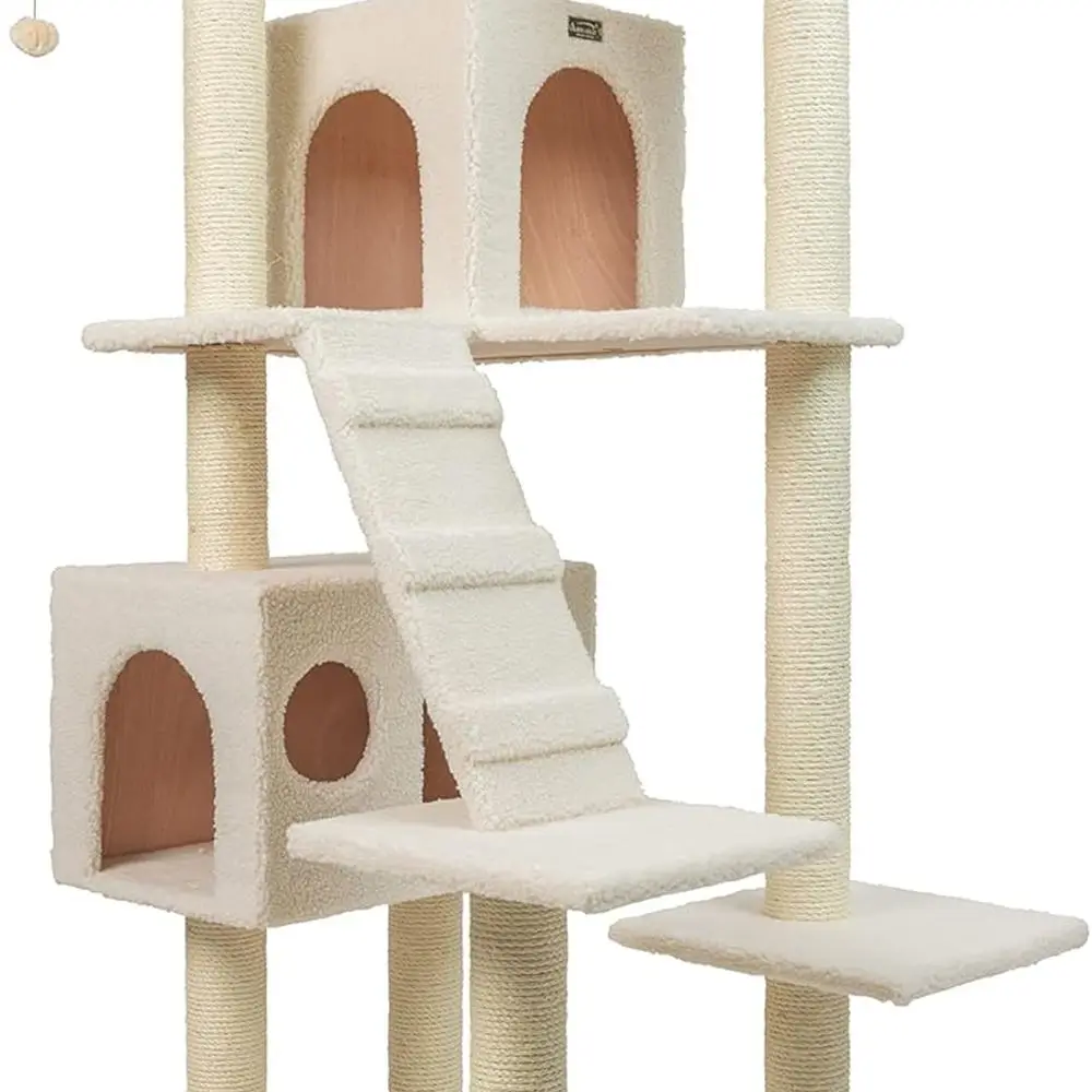 Ivory 36x31x77 Large Cat Tree B7701
Ivory 36x31x77 Large Cat Tree B7701