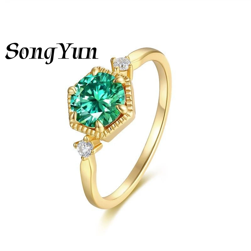 SONGYUN Designer Jewelry 925 Sterling Silver Ring VVS Moissanite Wedding Ring for Daughter 18K Gold Plated SYT Patent GRA Rings
SONGYUN Designer Jewelry 925 Sterling Silver Ring VVS Moissanite Wedding Ring for Daughter 18K Gold Plated SYT Patent GRA Rings