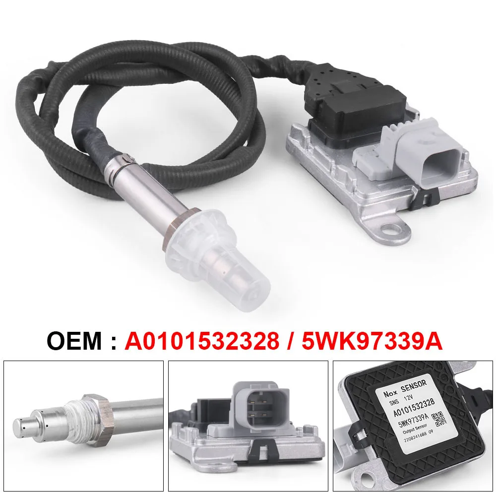 5WK97339A A0101532328 Nox Sensor Nitrogen Oxide Sensor For Mercedes Benz X164 W164 06-16 Detroit DD13 DD15 DD16
5WK97339A A0101532328 Nox Sensor Nitrogen Oxide Sensor For Mercedes Benz X164 W164 06-16 Detroit DD13 DD15 DD16