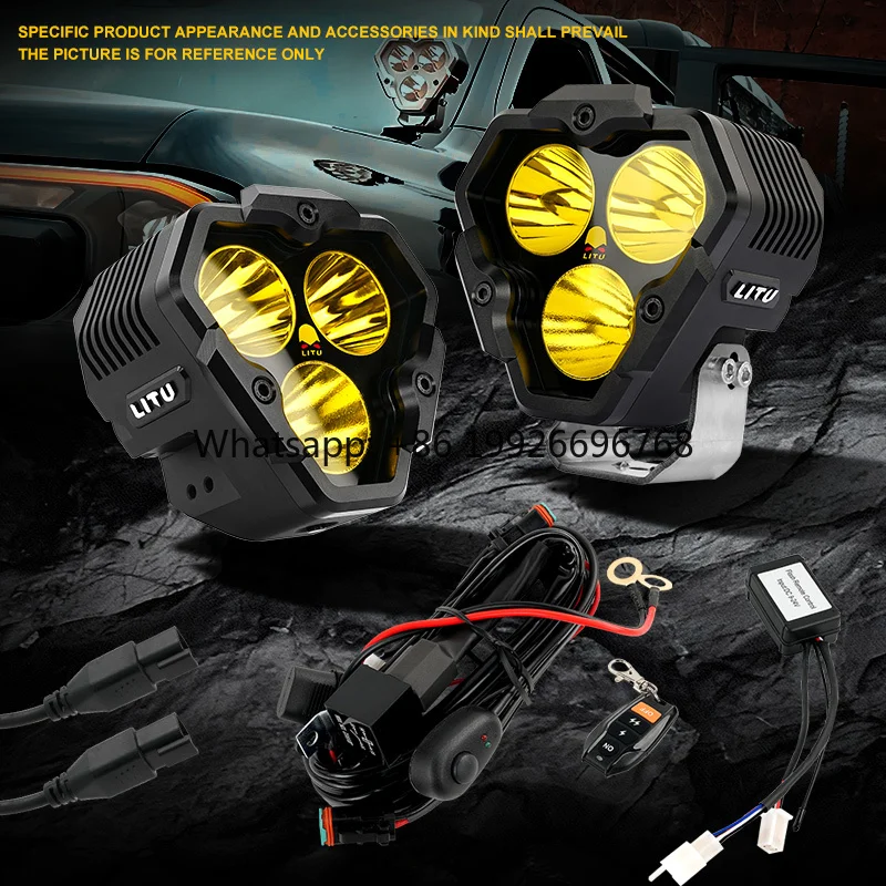 3inch Triangle Light 120W LED Work Headlamp for SUV Tractors Motorcycle Offroad Truck Accessories 12V Auto Flood Amber Car Light
3inch Triangle Light 120W LED Work Headlamp for SUV Tractors Motorcycle Offroad Truck Accessories 12V Auto Flood Amber Car Light