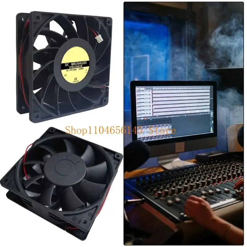 652F Эффективный бесщеточный вентилятор охлаждения диаметром 120 мм, 24 В, 1,50 А для рабочих станций и игровых устройств
652F Эффективный бесщеточный вентилятор охлаждения диаметром 120 мм, 24 В, 1,50 А для рабочих станций и игровых устройств