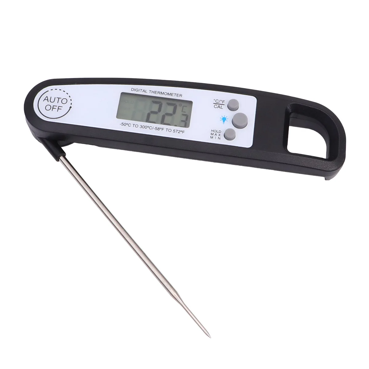 Electronic Thermometer Instant Read Foldable Probe Kitchen Cooking Meat Baking Candy Food Temperature Measurement Tool Safe
Electronic Thermometer Instant Read Foldable Probe Kitchen Cooking Meat Baking Candy Food Temperature Measurement Tool Safe