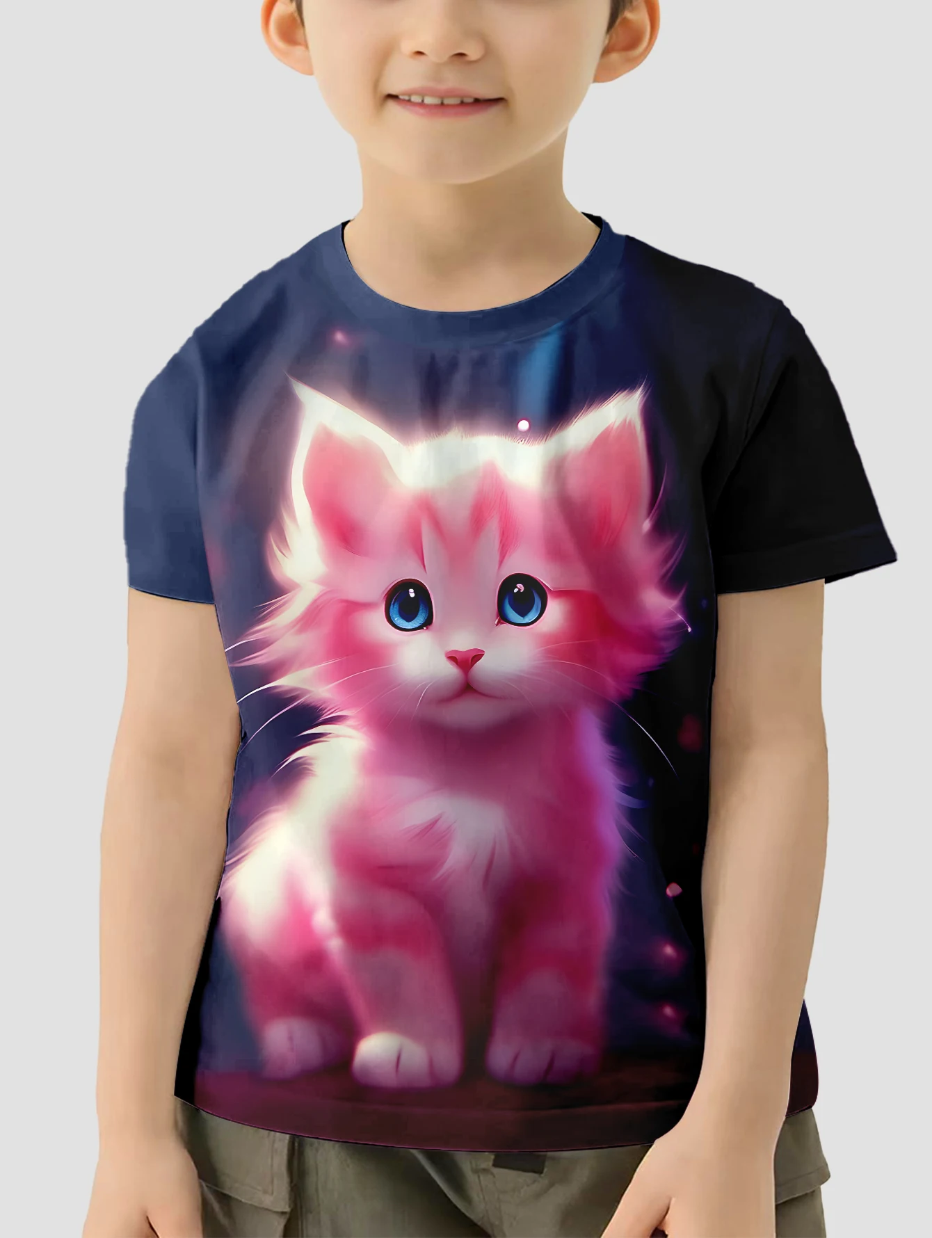 Cat Children's Clothing Boys Clothes T-shirts for Children T-shirt for a Boy Child Tee Shirt Kids Summer Clothes Short Sleeve
Cat Children's Clothing Boys Clothes T-shirts for Children T-shirt for a Boy Child Tee Shirt Kids Summer Clothes Short Sleeve