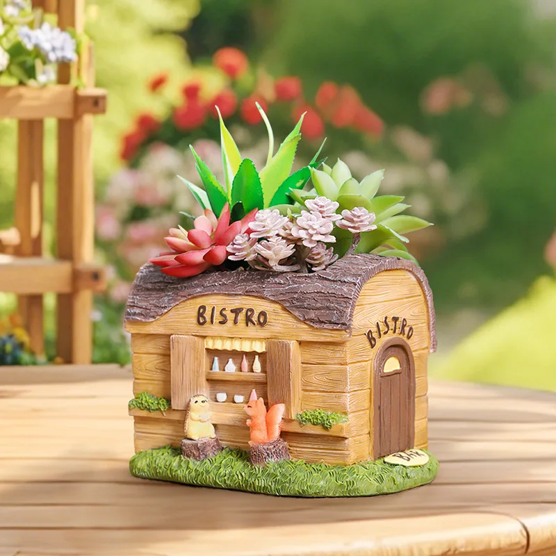 Creative Resin Mini Cottage Planter Set 4 Styles of Hedgehog Owl Bistro and Mushroom House Ideal for Home Decor & Festival Gifts
Creative Resin Mini Cottage Planter Set 4 Styles of Hedgehog Owl Bistro and Mushroom House Ideal for Home Decor & Festival Gifts