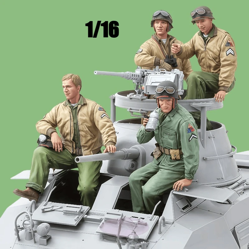 1/16 Casting Resin Model Assembly Kit, GK, US Army M8 Tank Crew, Unpainted, Needs To Be Assembled
1/16 Casting Resin Model Assembly Kit, GK, US Army M8 Tank Crew, Unpainted, Needs To Be Assembled