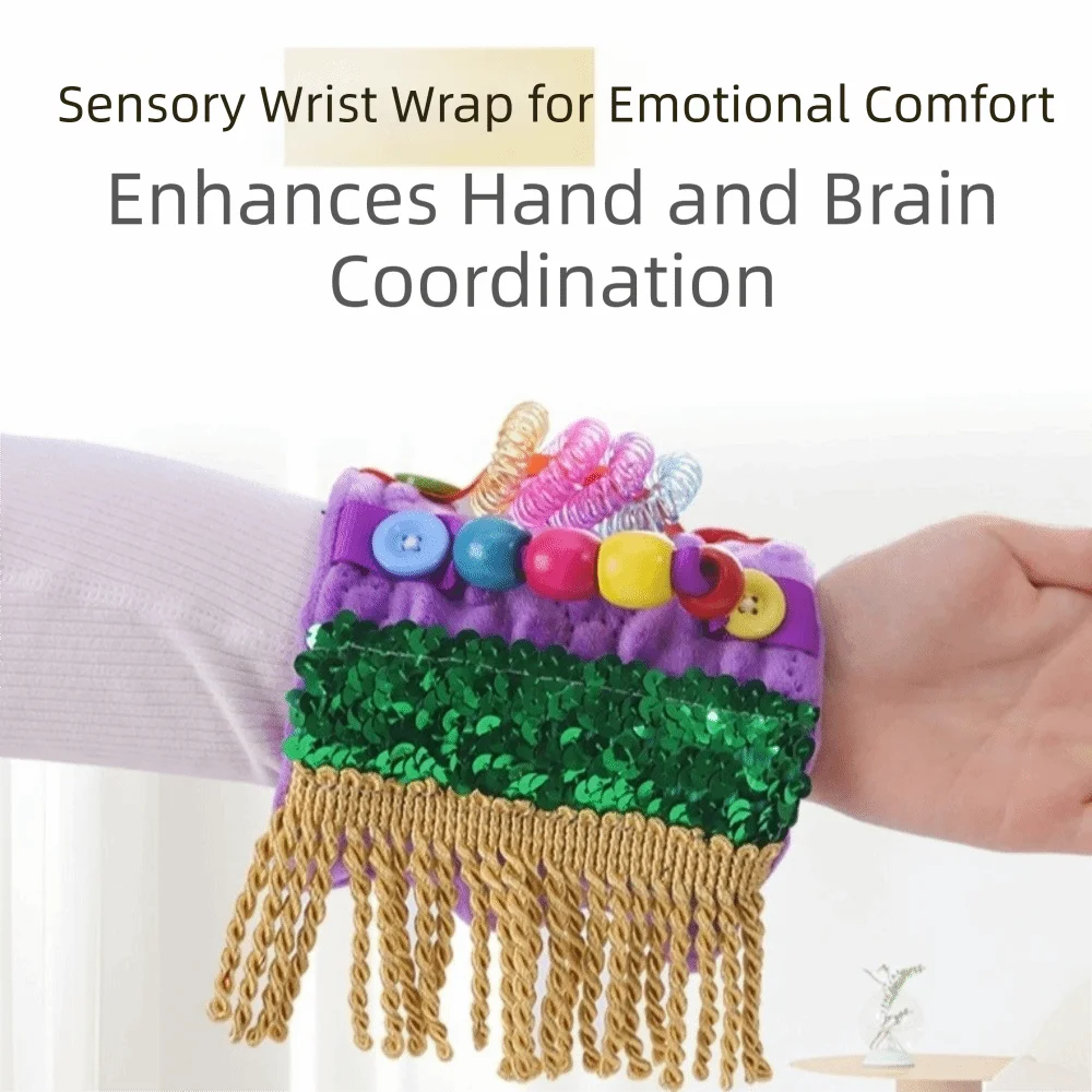 Plush Sensory Wrist Band Pressure Anxiety Relief Arm Pillowcase Perception Training Blanket Alzheimer Sensory Stimulation
Plush Sensory Wrist Band Pressure Anxiety Relief Arm Pillowcase Perception Training Blanket Alzheimer Sensory Stimulation
