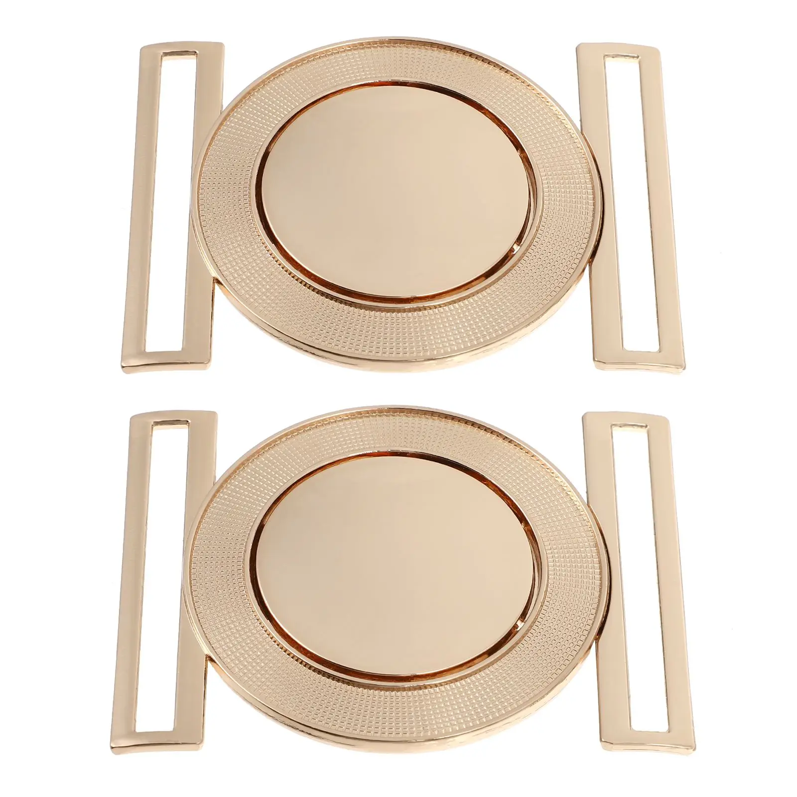 2Pcs Metal Decorative Buttons 50mm Golden Round Buckles for Cloth Belts Women Accessories Zinc Alloy Durable Fashion Style
2Pcs Metal Decorative Buttons 50mm Golden Round Buckles for Cloth Belts Women Accessories Zinc Alloy Durable Fashion Style