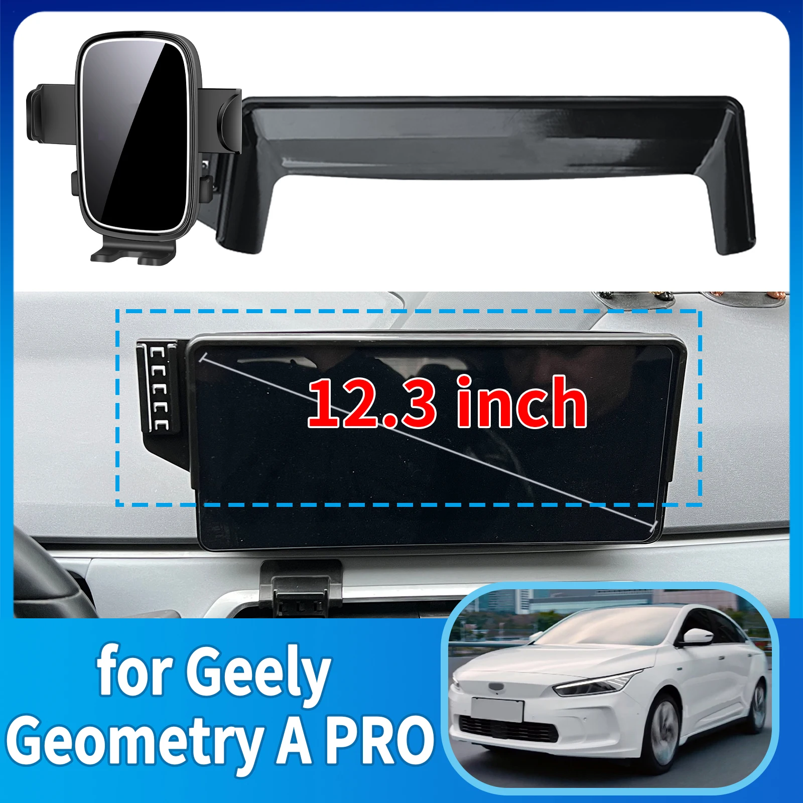 fit for Geely Geometry A PRO Phone Holder, Dashboard Screen Mount Bracket Easy Installation Car accessoires
fit for Geely Geometry A PRO Phone Holder, Dashboard Screen Mount Bracket Easy Installation Car accessoires