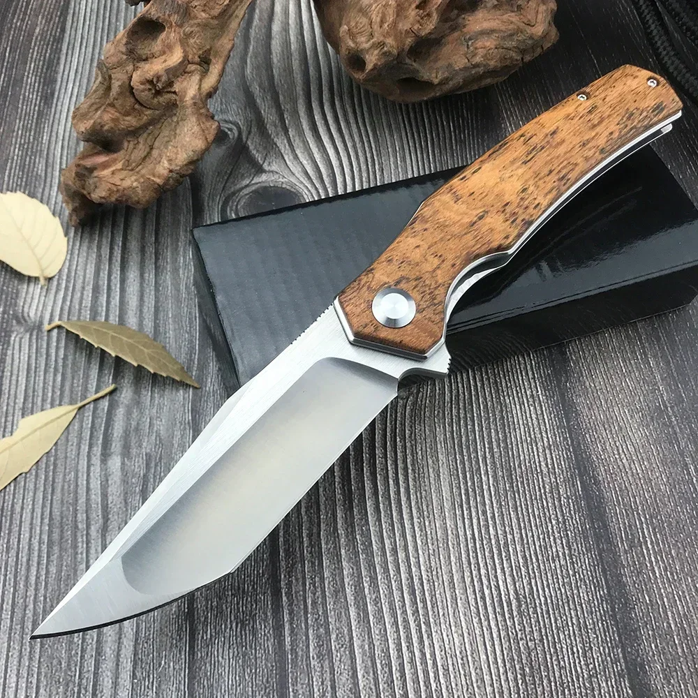 D2 Blade Sandalwood Handle Russian Pocket Folding Knife Flipper Assisted Outdoor Hunting Camping Everyday Carry Knives
D2 Blade Sandalwood Handle Russian Pocket Folding Knife Flipper Assisted Outdoor Hunting Camping Everyday Carry Knives