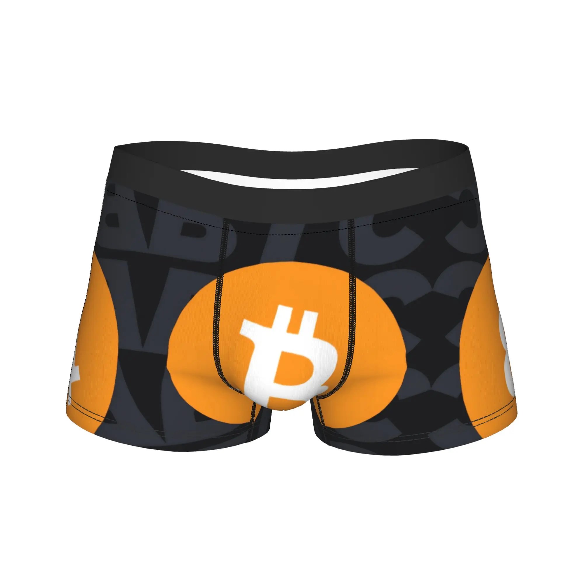 Orange Bitcoin Logo Underwear Men's Boxer Brief Breathable Trunk Quality Custom DIY Plus Size Underpants
Orange Bitcoin Logo Underwear Men's Boxer Brief Breathable Trunk Quality Custom DIY Plus Size Underpants