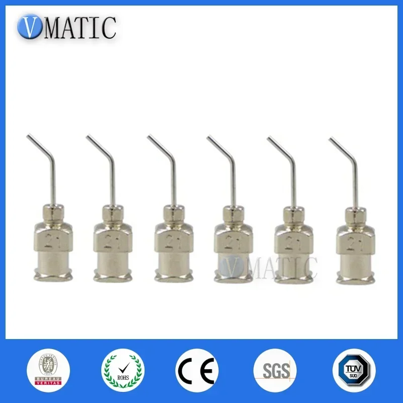 Free Shipping 12Pcs 1/2'' Inch 21G 45 Degree Bent Stainless Steel Dispensing Needle
Free Shipping 12Pcs 1/2'' Inch 21G 45 Degree Bent Stainless Steel Dispensing Needle